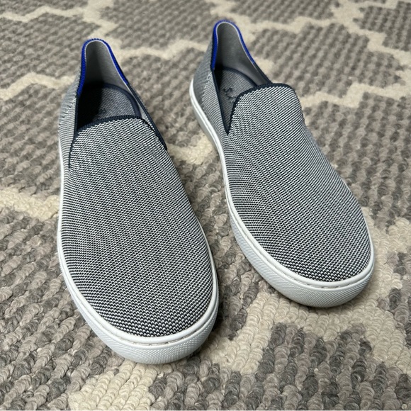 Rothy’s Original Slip On Sneaker in Anchor - Picture 3 of 9